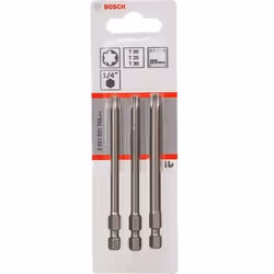 Bosch 2 607 001 760 punta per cacciavite 3 pz - Vista aggiuntiva 2