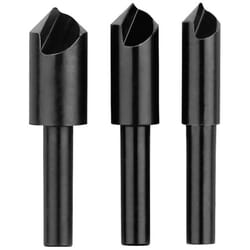 Bosch - Accessories 2609255124 Kit svasatori conici 3 parti 8 mm, 10 mm, 12 mm Acciaio per utensili Alberino cilindrico 1