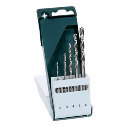 Bosch 2 609 255 127, Trapano, Set di punte per trapano, Metalli ferrosi, Plastica rigida, Lamina di metallo, 6,35 mm, High-Sp ...