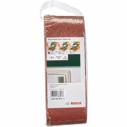 Bosch nastro abrasivo grana 40 (l x p) 457 mm x 75 mm 2609256204 3 pezzi (2609256204)