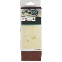 Bosch - Accessories 2609256218 Carta abrasiva a nastro Dimensione dei grani 80 (l x l) 533 mm x 75 mm 3 pz.