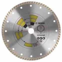 Bosch 2609256407, Disco per tagliare, Cemento, Tegola per tetto, Arenaria, Ogni marca, 2,22 cm, 11,5 cm, 2 mm