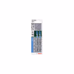 Bosch 2 609 256 735 lama per sega a gattuccio, sega a traforo e sega universale Lama per seghetto alternativo High-Speed Steel (HSS) 2 pz