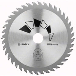 Bosch - 1x Lama per Sega Circolare Standard (per Legno, ø 140 x 2.2/1.5 x 20/12.75 mm, 40 Denti, atb, con 1x Anello di Riduzione 12.75 mm, Accessori