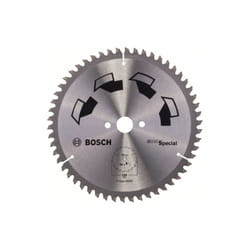 Bosch 1x Lama de sega circolare speciale (per legno, metalli non ferrosi, plastica, Ø 190 x 2,5/1,8 x 20/16 mm, 54 denti, FT, con 1x anello de