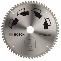 Si tratta di una lama per sega circolare Bosch 2609256895 da 250 mm speciale. Si tratta di una robusta lama per sega circolar ...