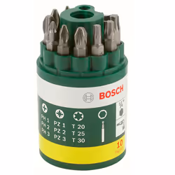 Bosch 2 607 019 452, Trapano, Argento, 10 pz