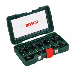 Bosch 2607019466, Set di punte, 12 pz, POF 1200 AE POF 1400 ACE, 22,4 cm, 13,4 cm, 4,84 cm