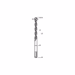 Bosch 2 608 585 039 punta per trapano 1 pz