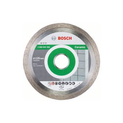 Bosch - Professional1 x Mola da taglio de Diamante Standardfor Ceramica, per Pietra, Piastrelle, Ceramica, ø 125 x 22,23 x 1,6 x 7 mm, Accessori per
