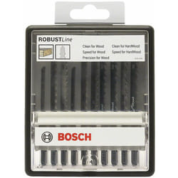 Bosch - 2607010540 Robust Line Set 10 Lame Seghetto, Legno