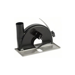 Bosch - Professional 1x Guida con Raccordo di aspirazione (ø 150 mm, Accessori per smerigliatrici), Colore Nero
