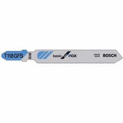 Bosch T 118 GFS, Acciaio inox, 0,8 mm