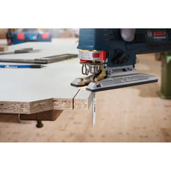 Bosch 2 608 663 752 lama per sega a gattuccio, sega a traforo e sega universale Lama per seghetto alternativo Acciaio al carbonio (HCS) 25 pz
