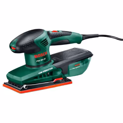 Bosch PSS 250 AE, Levigatrice orbitale, Morsetto/Velcro, Nero, Verde, Rosso, 14000 OPM, 24000 OPM, 2 mm