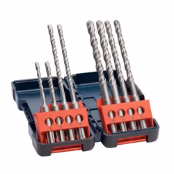Bosch 2 607 019 903, Punta di trapano per muratura, 1 cm, Calcestruzzo cellulare, Mattone, Cemento, Calcareo, Arenaria, Pietr ...