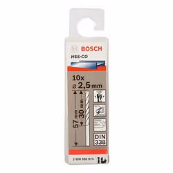 Bosch 2 608 585 875 punta per trapano Punta per trapano elicoidale 10 pz