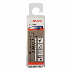 Bosch 2 608 585 876 punta per trapano Punta per trapano elicoidale 10 pz
