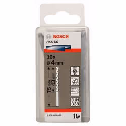 Bosch 2 608 585 880 punta per trapano Punta per trapano elicoidale 10 pz