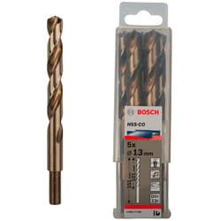 Bosch - Set di 5 punte per metallo HSS-Co ø 13 x 151 mm (2 608 585 905)