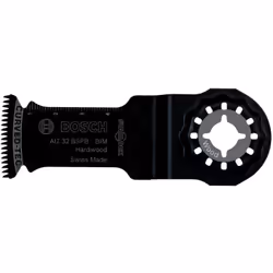 Bosch Starlock AIZ 32 BSPB Hard Wood lama BIM per tagli dal pieno, 32 x 40 mm.