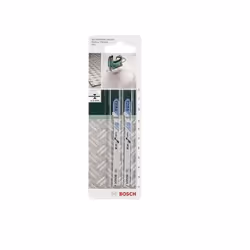 Bosch 2609256962, Lama per seghetto alternativo, Metallo, High-Speed Steel (HSS), 1,1 mm, 1,5 mm, 9,2 cm