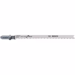 Bosch 2 608 663 868, Lama per seghetto alternativo, Legno compensato, Legno dolce, Acciaio al carbonio (HCS), Grigio, 2,2 mm, ...