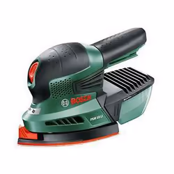 Bosch PSM 18 LI, Levigatrice multiuso, Velcro, Verde, Ungheria, 22000 Giri/min, 1,6 mm