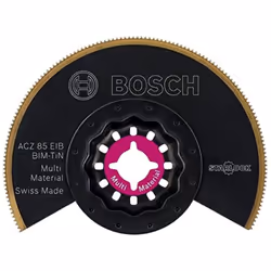 Bosch Professional lama segmentata da 85 mm. Adatta per lavorare negli angoli. Per uso multimateriale.