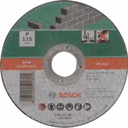 Bosch 2609256328, Disco per tagliare, Cemento, Pietra, Bosch, 2,22 cm, 11,5 cm, Multicolore