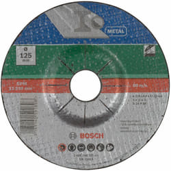 Bosch - 2609256337 Disco per sgrossatura, per metallo, 125 mm ø x 6 mm