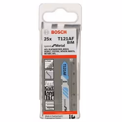 Bosch 2 608 636 700 lama per sega a gattuccio, sega a traforo e sega universale Lama per seghetto alternativo Bimetallo 25 pz