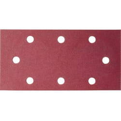 Bosch - Accessories 2609256A90 Carta abrasiva orbitale a strappo, perforato Dimensione dei grani 120 (l x l) 185 mm x 93