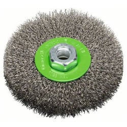 Bosch 2 608 622 107 Ruota a raggi di filo di acciaio Spazzola a disco 11,5 cm