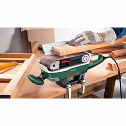 Bosch PBS 75 AE Set Levigatrice a nastro Verde, Grigio 750 W - Vista aggiuntiva 4