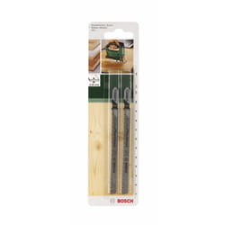 Bosch - Set di 2 lame da taglio fini e pulite T308bfp per legno massiccio