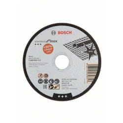 Mola da taglio diritta 'Standard for Inox' wa 46 t bf diametro 125mm