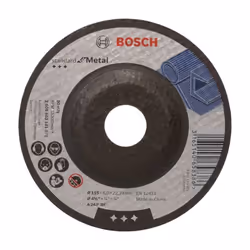 Mola Da Sbavo 115 x 6,0 x 22,23 mm Bosch 2608603181 Caratterizzata da una grana abrasiva al corindone, questa mola è ottimizz ...