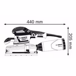 Bosch GSS 280 AVE Professional Levigatrice orbitale 11000 Giri/min 22000 OPM - Vista aggiuntiva 2