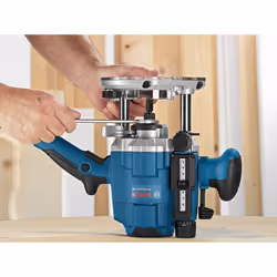 Bosch GOF 1250 CE Nero, Blu 24000 Giri/min 1250 W - Vista aggiuntiva 4