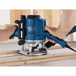 Bosch GOF 1250 CE Nero, Blu 24000 Giri/min 1250 W - Vista aggiuntiva 4