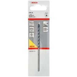 Bosch - Professional 1x CYL-5 Punta Calcestruzzo (ø 3 x 90 mm, Robust Line, Accessorio Perforatrice a percussione)