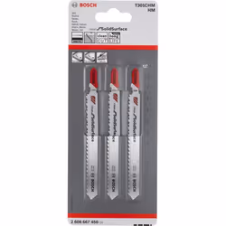 Bosch 2608667450 Lama per seghetto alternativo Carburo 3 pz