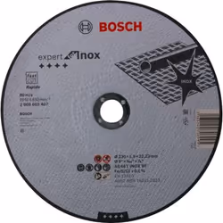 Bosch AS 46 T INOX BF, Disco per tagliare, Acciaio inox, Bosch, 2,22 cm, 23 cm, EN 12413, FEPA, oSa