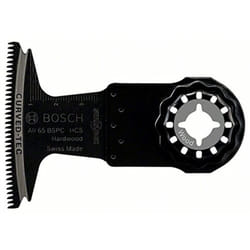 Bosch - Professional 5x bim Lama per tagli dal pieno aii 65 bspb (per legno duro, 40 x 65 mm, accessori utensili multifunzione)