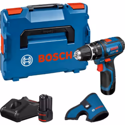 GSB 12V-15 L'avvitatore a batteria GSB 12V-15 Professional con funzione di foratura a percussione offre un rapporto ottimale  ...