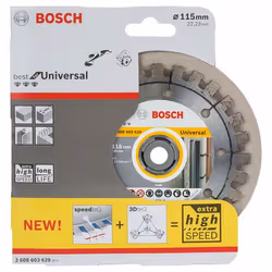 Bosch 2 608 603 629 lama circolare 11,5 cm 1 pz - Vista aggiuntiva 2