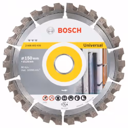 Bosch 2 608 603 631, Cartoncino, Carta, 15 cm, 2,22 cm, 2,4 mm, Bosch, 1 pz