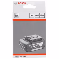 Bosch 2 607 336 816 batteria e caricabatteria per utensili elettrici