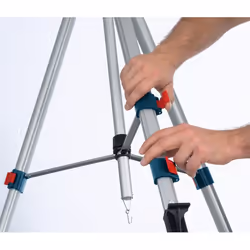 Bosch BT 250 Professional treppiede Livella laser 3 gamba/gambe Blu, Bianco - Vista aggiuntiva 4